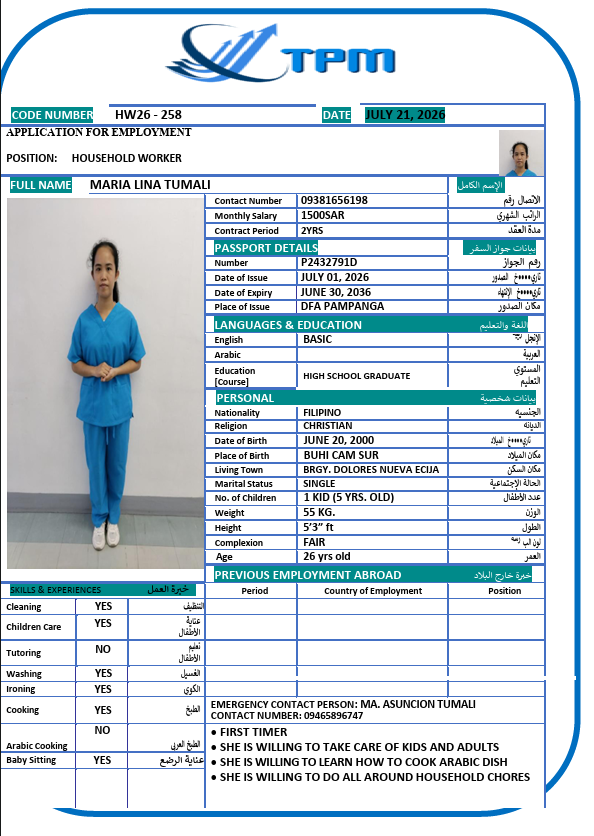 CV